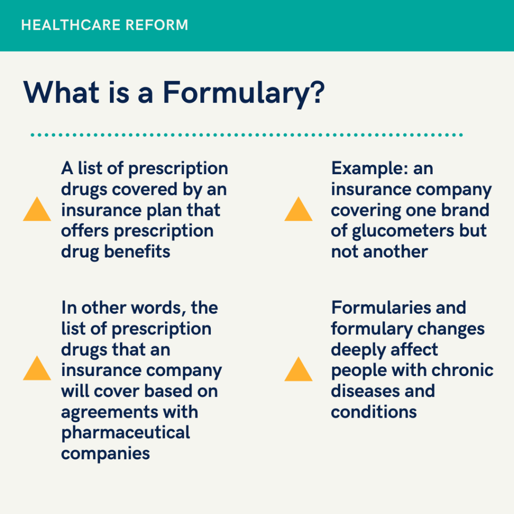 What is a formulary graphic